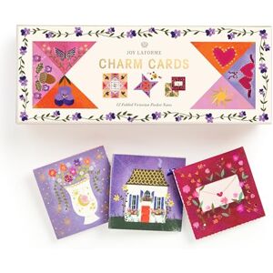 Galison Charm Cards – Joy Laforme Charm Card Set Including 12 Folded Notecards Featuring Beautiful Illustrations Galison Charm Cards – Joy Laforme Charm Card Set Including 12 Folded Notecards Featuring Beautiful Illustrations