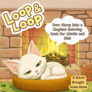 Loop, Loop & Loop & Loop: A Heartwarming Coloring Book for Adults, Teens & Kids Featuring Charming Illustrations of a Little White Cat's Journey to Get Home for Relaxation and Creativity. (Snow Series) Loop, Loop & Loop & Loop: A Heartwarming Coloring Book for Adults, Teens & Kids Featuring Charming Illustrations of a Little White Cat's Journey to Get Home for Relaxation and Creativity. (Snow Series)