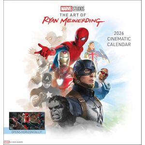 Marvel Entertainment Marvel Studios: The Art of Ryan Meinerding 2026 Cinematic Wall Calendar Marvel Entertainment Marvel Studios: The Art of Ryan Meinerding 2026 Cinematic Wall Calendar