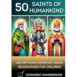 Wanderkoke, Leonardo 50 Saints of Mankind The 50 Most Famous Saints in History: Interesting Biographies about Catholic Saints for Curious Children ages 8-12 Wanderkoke, Leonardo 50 Saints of Mankind The 50 Most Famous Saints in History: Interesting Biographies about Catholic Saints for Curious Children ages 8-12