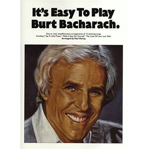 Various IT'S EASY TO PLAY BURT BACHARACH PVG Various IT'S EASY TO PLAY BURT BACHARACH PVG