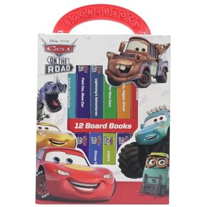PI Kids Disney Pixar Cars Lightning McQueen, Mater, and More! My First Library Board Book Block 12-Book Set First Words, Alphabet, Numbers, and More! Baby Books PI Kids Disney Pixar Cars Lightning McQueen, Mater, and More! My First Library Board Book Block 12-Book Set First Words, Alphabet, Numbers, and More! Baby Books