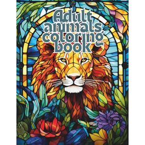 Habeeb, Andrew A Beautiful Adult Coloring Book of Majestic Creatures and Relaxing Designs: 50 Stunning Animal Designs for Stress Relief and Creative Relaxation ... Glass Style Pages for Adults and Teens Habeeb, Andrew A Beautiful Adult Coloring Book of Majestic Creatures and Relaxing Designs: 50 Stunning Animal Designs for Stress Relief and Creative Relaxation ... Glass Style Pages for Adults and Teens