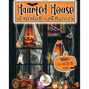 Lovebird, Lucky Haunted House Scavenger Hunt Puzzles: Spooky Halloween puzzle book for kids and adults (Scavenger Hunt Puzzle Books) Lovebird, Lucky Haunted House Scavenger Hunt Puzzles: Spooky Halloween puzzle book for kids and adults (Scavenger Hunt Puzzle Books)