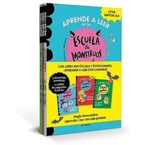 Rippin, Sally Aprender a leer en la Escuela de Monstruos Pack con los libros 1, 2 y 3: En letra MAYÚSCULA (libros para niños a partir de 5 años) (Montena) Rippin, Sally Aprender a leer en la Escuela de Monstruos Pack con los libros 1, 2 y 3: En letra MAYÚSCULA (libros para niños a partir de 5 años) (Montena)
