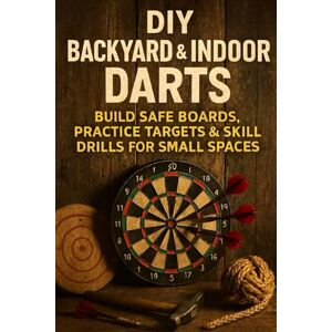 Rhea, Alexander DIY Backyard & Indoor Darts: Build Safe Boards, Practice Targets & Skill Drills for Small Spaces Rhea, Alexander DIY Backyard & Indoor Darts: Build Safe Boards, Practice Targets & Skill Drills for Small Spaces
