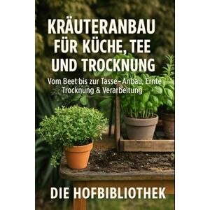 Hofbibliothek, Die Kräuteranbau für Einsteiger: Küche, Tee & Trocknung leicht gemacht: Der praktische Ratgeber für Anbau, Ernte, Haltbarmachen & Genuss aus dem eigenen Kräutergarten Hofbibliothek, Die Kräuteranbau für Einsteiger: Küche, Tee & Trocknung leicht gemacht: Der praktische Ratgeber für Anbau, Ernte, Haltbarmachen & Genuss aus dem eigenen Kräutergarten