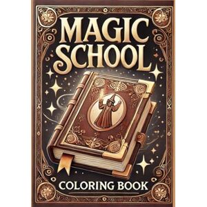 Ales, Tia Magic School Coloring Book for Kids Ages 7-12: 75 Pages of Magic School Adventures, Wizards, Spells, and Enchanted Creatures Ales, Tia Magic School Coloring Book for Kids Ages 7-12: 75 Pages of Magic School Adventures, Wizards, Spells, and Enchanted Creatures