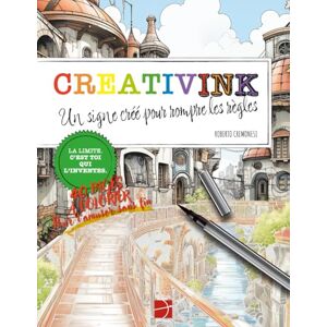 Cremonesi, Roberto CreativInk : un signe créé pour rompre les règles: Livre de coloriage pour adultes – Concept original de tracés à l’encre : transforme des pages déjà ... créative et relaxante unique (COLORING BOOK) Cremonesi, Roberto CreativInk : un signe créé pour rompre les règles: Livre de coloriage pour adultes – Concept original de tracés à l’encre : transforme des pages déjà ... créative et relaxante unique (COLORING BOOK)