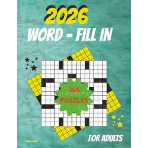 Stevens, Happy Word Fill In Puzzle Book for Adults 2026 Edition: 365 Puzzles for Adults, Seniors and Teens. Take the challenge everyday for a year and stimulate your brain. Stevens, Happy Word Fill In Puzzle Book for Adults 2026 Edition: 365 Puzzles for Adults, Seniors and Teens. Take the challenge everyday for a year and stimulate your brain.