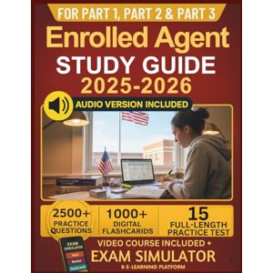 Publishing, PinePath ENROLLED AGENT STUDY GUIDE 2025-2026: 2,500+ Practice Questions, 15 Full-Length Practice Tests, and Proven Strategies to Ace the SEE Parts 1, 2 & 3 Publishing, PinePath ENROLLED AGENT STUDY GUIDE 2025-2026: 2,500+ Practice Questions, 15 Full-Length Practice Tests, and Proven Strategies to Ace the SEE Parts 1, 2 & 3