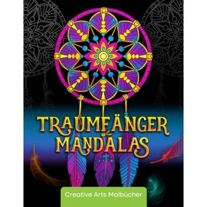 Creative Labs Malbuch für Erwachsene: Magische Traumfänger Mandalas auf schwarzem Hintergrund Ausmalen und Stress abbauen! Hochwertiges und Dickes Ausmalbuch mit einseitig bedruckten Seiten A4 Creative Labs Malbuch für Erwachsene: Magische Traumfänger Mandalas auf schwarzem Hintergrund Ausmalen und Stress abbauen! Hochwertiges und Dickes Ausmalbuch mit einseitig bedruckten Seiten A4