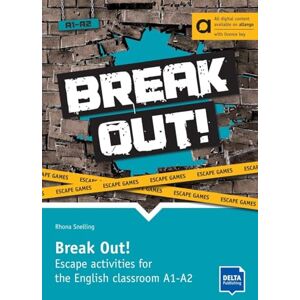 Snelling, Rhona DELTA Break Out! A1-A2 – Hybrid Edition allango: Escape activities for the English classroom A1-A2. Teacher's Book with digital extras including allango licence key (36 months) Snelling, Rhona DELTA Break Out! A1-A2 – Hybrid Edition allango: Escape activities for the English classroom A1-A2. Teacher's Book with digital extras including allango licence key (36 months)