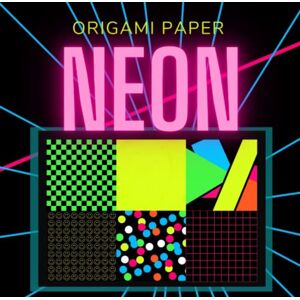 Daw, Not'n Neon Origami Paper: Double Sided Scrapbooking Paper, 8x8 in, 72 pages, Decorative Craft Paper Daw, Not'n Neon Origami Paper: Double Sided Scrapbooking Paper, 8x8 in, 72 pages, Decorative Craft Paper