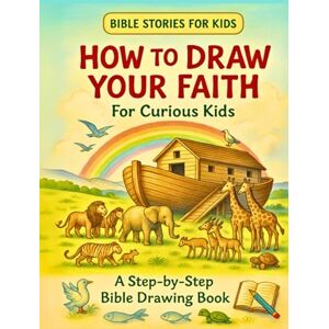 Helixea, OSA How To Draw Your Faith For Curious Kids: A Step-by-Step Bible Drawing Book Helixea, OSA How To Draw Your Faith For Curious Kids: A Step-by-Step Bible Drawing Book