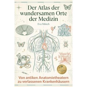 Münch, Eva Der Atlas der wundersamen Orte der Medizin: Von antiken Anatomietheatern zu verlassenen Krankenhäusern. Eine faszinierende Reise durch die Geschichte der Heilkunst Münch, Eva Der Atlas der wundersamen Orte der Medizin: Von antiken Anatomietheatern zu verlassenen Krankenhäusern. Eine faszinierende Reise durch die Geschichte der Heilkunst