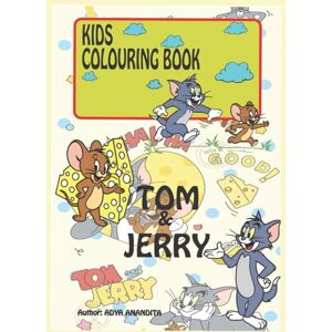 ANANDITA, MS ADYA Tom & Jerry Coloring Fun for Little Hands: Easy Cartoon Coloring Pages for Kids Ages 5-10 ANANDITA, MS ADYA Tom & Jerry Coloring Fun for Little Hands: Easy Cartoon Coloring Pages for Kids Ages 5-10
