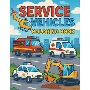 Кобаль, JevgenArt Service Vehicles Coloring Book Кобаль, JevgenArt Service Vehicles Coloring Book