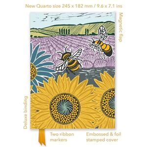 Kate Heiss: Sunflower Fields (Foiled Quarto Journal) (Flame Tree Quarto Notebook) Kate Heiss: Sunflower Fields (Foiled Quarto Journal) (Flame Tree Quarto Notebook)