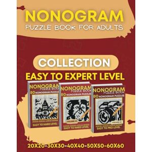Press, Brainteaserz Ultimate Nonogram Puzzle Book For Adults: A Collection of 240 Nanograms Puzzles to Train Your Brain, Picross, Hanjie, Griddlers (Nonogram Puzzle Books) Press, Brainteaserz Ultimate Nonogram Puzzle Book For Adults: A Collection of 240 Nanograms Puzzles to Train Your Brain, Picross, Hanjie, Griddlers (Nonogram Puzzle Books)