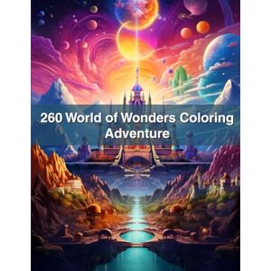 J. Sykes, Gary 260 World of Wonders Coloring Adventure: Explore Rainforests, Mountains, Cities & More Through Coloring J. Sykes, Gary 260 World of Wonders Coloring Adventure: Explore Rainforests, Mountains, Cities & More Through Coloring