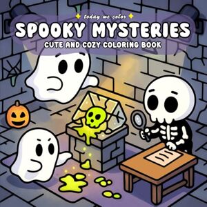 Color, Today We Spooky Mysteries: Cute and Cozy Coloring Book for Adults and Teens Featuring Creepy Moments (Comfy Cozy Coloring Books) Color, Today We Spooky Mysteries: Cute and Cozy Coloring Book for Adults and Teens Featuring Creepy Moments (Comfy Cozy Coloring Books)