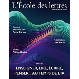 Collectif L'École des lettres n°2 Décembre 2025 Collectif L'École des lettres n°2 Décembre 2025