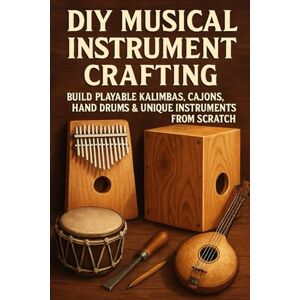 Rhea, Alexander DIY Musical Instrument Crafting: Build Playable Kalimbas, Cajóns, Hand Drums & Unique Instruments from Scratch Rhea, Alexander DIY Musical Instrument Crafting: Build Playable Kalimbas, Cajóns, Hand Drums & Unique Instruments from Scratch