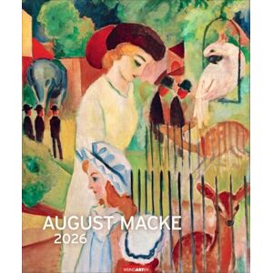 August Macke Edition Kalender 2026: Kunstkalender im Großformat mit den Werken des Meisters der klassischen Moderne. Wandkalender 2026. Hochformat 46 x 55 cm August Macke Edition Kalender 2026: Kunstkalender im Großformat mit den Werken des Meisters der klassischen Moderne. Wandkalender 2026. Hochformat 46 x 55 cm