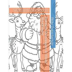 Sample, Ricko Dupri Reindeer Shenanigans in Winter Wonderland: 62 Playful Zentangle Patterns of Santa, Snowy Mischief, and Four Reindeer in Holiday Chaos Sample, Ricko Dupri Reindeer Shenanigans in Winter Wonderland: 62 Playful Zentangle Patterns of Santa, Snowy Mischief, and Four Reindeer in Holiday Chaos