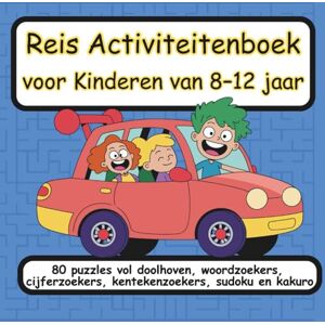 Books, Tiny Tulip Reis Activiteitenboek voor Kinderen van 8–12 jaar: 80 puzzles vol doolhoven, woordzoekers, cijferzoekers, kentekenzoekers, sudoku en kakuro Books, Tiny Tulip Reis Activiteitenboek voor Kinderen van 8–12 jaar: 80 puzzles vol doolhoven, woordzoekers, cijferzoekers, kentekenzoekers, sudoku en kakuro