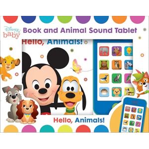 Emily Skwish Disney Baby Mickey Mouse, Lion King, and More! Hello Animals! Book and Animal Sound Tablet Little My Own Phone PI Kids: 1 Emily Skwish Disney Baby Mickey Mouse, Lion King, and More! Hello Animals! Book and Animal Sound Tablet Little My Own Phone PI Kids: 1