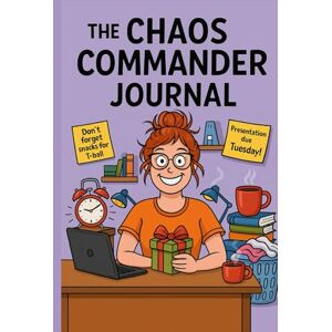 Lawton, Angela The Chaos Commander: A journal for those who feel unseen, overworked, unappreciated, and just plain tired. You're the coordinator of all things and still you feel like a meltdown is seconds away. Lawton, Angela The Chaos Commander: A journal for those who feel unseen, overworked, unappreciated, and just plain tired. You're the coordinator of all things and still you feel like a meltdown is seconds away.