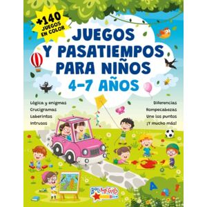 Bolimágico JUEGOS Y PASATIEMPOS PARA NIÑOS 4-7 AÑOS: +140 JUEGOS EN COLOR. Lógica y enigmas, crucigramas, laberintos, intrusos, diferencias, rompecabezas, une los puntos y mucho más! Bolimágico JUEGOS Y PASATIEMPOS PARA NIÑOS 4-7 AÑOS: +140 JUEGOS EN COLOR. Lógica y enigmas, crucigramas, laberintos, intrusos, diferencias, rompecabezas, une los puntos y mucho más!