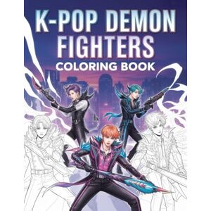Moot, Myles K-POP Demon Fighters Coloring Book: Bold Coloring Pages of K-Pop Idols, Magical Style, and Iconic Wars For Kids Teens Adults Perfect Holidays Gift for Children Moot, Myles K-POP Demon Fighters Coloring Book: Bold Coloring Pages of K-Pop Idols, Magical Style, and Iconic Wars For Kids Teens Adults Perfect Holidays Gift for Children