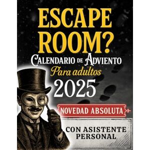 Mr. Arcanum Calendario de Adviento Escape Room para Adultos: Reúne pruebas, sigue las pistas y desenmascara al culpable antes de Navidad. Un juego interactivo para disfrutar en familia, en pareja o con amigos Mr. Arcanum Calendario de Adviento Escape Room para Adultos: Reúne pruebas, sigue las pistas y desenmascara al culpable antes de Navidad. Un juego interactivo para disfrutar en familia, en pareja o con amigos
