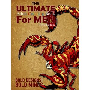 Pewter, Penelope The Ultimate Adult Coloring Book for Men Pewter, Penelope The Ultimate Adult Coloring Book for Men