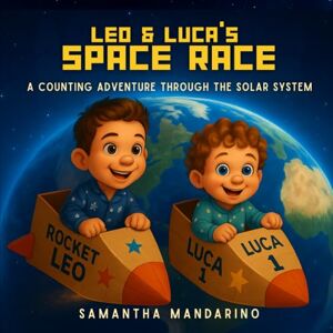 Mandarino, Samantha Leo & Luca’s Space Race: A Counting Adventure Through the Solar System: Counting Down the Planets, An Educational Space Storybook for Children Ages 3–7 Mandarino, Samantha Leo & Luca’s Space Race: A Counting Adventure Through the Solar System: Counting Down the Planets, An Educational Space Storybook for Children Ages 3–7