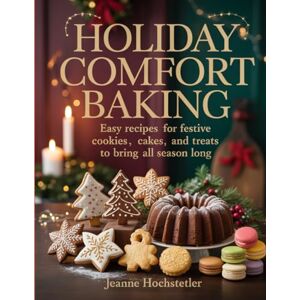 Hochstetler, Jeanne Holiday Comfort Baking: Easy Recipes for Festive Cookies, Cakes, and Treats to Bring Joy All Season Long Hochstetler, Jeanne Holiday Comfort Baking: Easy Recipes for Festive Cookies, Cakes, and Treats to Bring Joy All Season Long