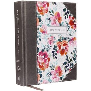 Thomas Nelson KJV Journal the Word Bible, Reflect, Journal or Create Art Next to Your Favorite Verses (Pink Floral Cloth over Board, Red Letter, Comfort Print: King James Version Holy Bible) Thomas Nelson KJV Journal the Word Bible, Reflect, Journal or Create Art Next to Your Favorite Verses (Pink Floral Cloth over Board, Red Letter, Comfort Print: King James Version Holy Bible)
