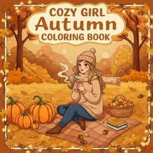 Club, DreamSpire Cozy Girl Autumn Coloring Book: Bold and Easy, Cute Vibes for Cozy Coloring Fun, Fall Moments & Girl Vibes for Teens and Adults (Cozy Girl Seasons Coloring Books) Club, DreamSpire Cozy Girl Autumn Coloring Book: Bold and Easy, Cute Vibes for Cozy Coloring Fun, Fall Moments & Girl Vibes for Teens and Adults (Cozy Girl Seasons Coloring Books)