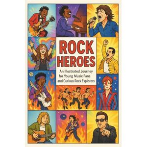 Editions, Maï et Emie Rock Heroes: An Illustrated Journey for Young Music Fans and Curious Rock Explorers Editions, Maï et Emie Rock Heroes: An Illustrated Journey for Young Music Fans and Curious Rock Explorers