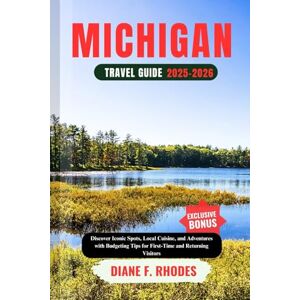 F. RHODES, DIANE MICHIGAN TRAVEL GUIDE 2025-2026: Discover Iconic Spots, Local Cuisine, and Adventures with Budgeting Tips for First-Time and Returning Visitors F. RHODES, DIANE MICHIGAN TRAVEL GUIDE 2025-2026: Discover Iconic Spots, Local Cuisine, and Adventures with Budgeting Tips for First-Time and Returning Visitors