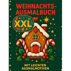 Page Core, Tiny Weihnachtsausmalbuch XXL Über 80 super einfache Motive für Kinder & Senioren, für medienfreie Momente: Große, klare Motive für Erstmaler – malen, ... Geschenk für die Kleinsten & die Ältesten Page Core, Tiny Weihnachtsausmalbuch XXL Über 80 super einfache Motive für Kinder & Senioren, für medienfreie Momente: Große, klare Motive für Erstmaler – malen, ... Geschenk für die Kleinsten & die Ältesten