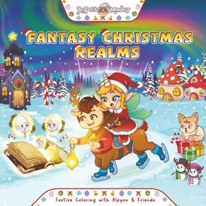 Le Petit Mondeur Fantasy Christmas Realms: Festive Coloring with Alpyon & Friends (Book 1): Cozy Holiday Characters and Magical Scenes for Teens and Adults Le Petit Mondeur Fantasy Christmas Realms: Festive Coloring with Alpyon & Friends (Book 1): Cozy Holiday Characters and Magical Scenes for Teens and Adults