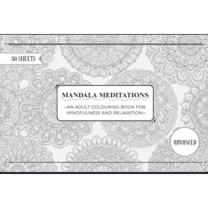 Press, Kairo Adult Mandala Colouring Book: Stress & Anxiety Relief for Adults, Featuring Intricate and Detailed Patterns & Designs for Relaxation, 100 pages & 50 sheets Press, Kairo Adult Mandala Colouring Book: Stress & Anxiety Relief for Adults, Featuring Intricate and Detailed Patterns & Designs for Relaxation, 100 pages & 50 sheets