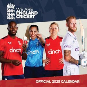 Danilo Promotions Ltd 2025 Calendar England Cricket Month to View Square Calendar Official Product Danilo Promotions Ltd 2025 Calendar England Cricket Month to View Square Calendar Official Product