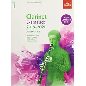 ABRSM Clarinet Exam Pack 2018-2021, Grade 1: Selected from the 2018-2021 syllabus. Score & Part, Audio Downloads, Scales & Sight-Reading ( Exam Pieces) ABRSM Clarinet Exam Pack 2018-2021, Grade 1: Selected from the 2018-2021 syllabus. Score & Part, Audio Downloads, Scales & Sight-Reading ( Exam Pieces)