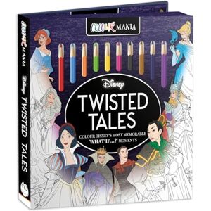 Benway, Robin Disney: Twisted Tales Colourmania (Colouring Book and Pencil Set) Benway, Robin Disney: Twisted Tales Colourmania (Colouring Book and Pencil Set)