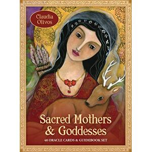 Claudia Olivos Sacred Mothers & Goddesses Oracle: 40 Oracle Cards & Guidebook Set Claudia Olivos Sacred Mothers & Goddesses Oracle: 40 Oracle Cards & Guidebook Set